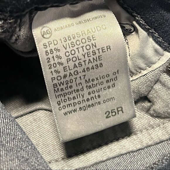 NWT AG Adriano Goldschmied The Legging Ankle Super Skinny in Audacious 25R - Picture 10 of 11